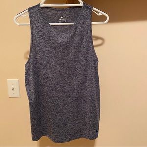 Nike Dri-Fit Blue/White Tank Top   NWOT